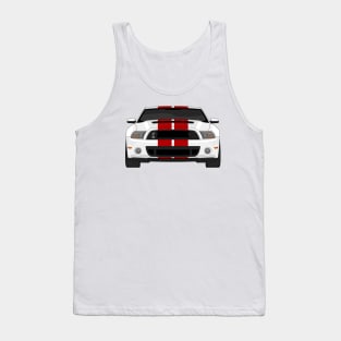 MUSTANG SHELBY GT500 WHITE Tank Top